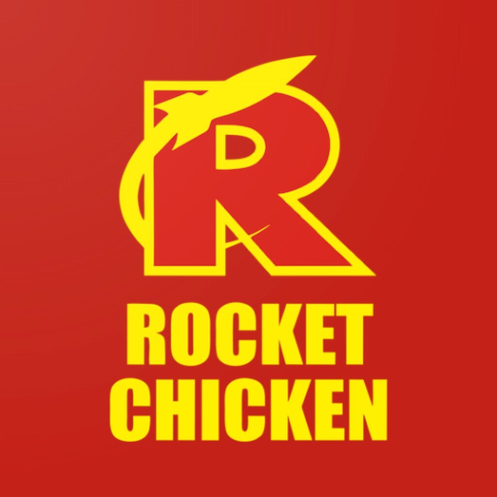 logo rocket chicken