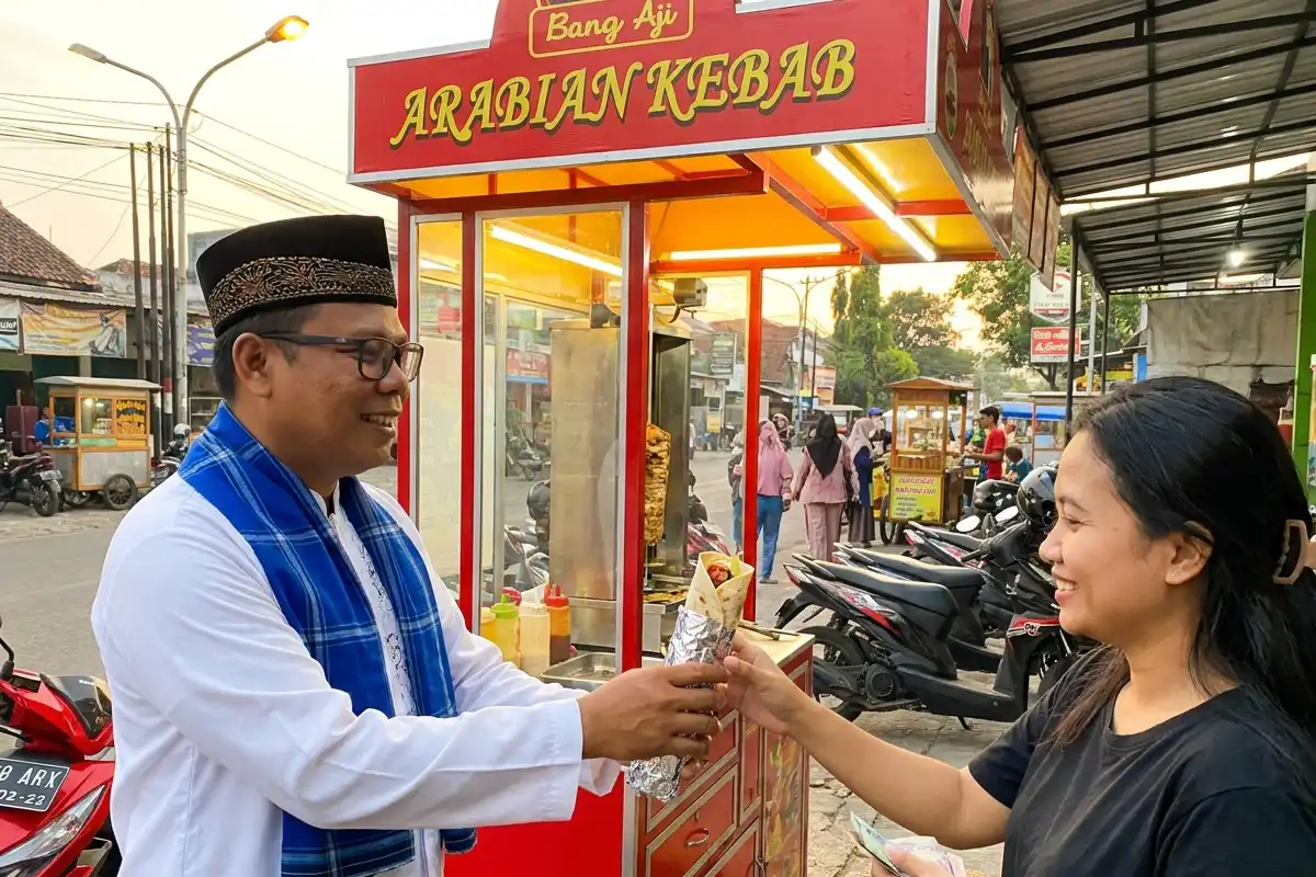 Franchise Kebab Arabian, Bisnis Modal Rendah Buat Pemula